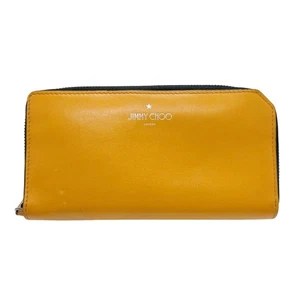 Portafoglio Jimmy Choo giallo con cerniera - Foto 1 di 7