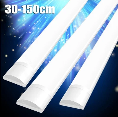 LED wet room light 60/90/120/150 cm fixture workshop lamp office lamp - Image 1 of 4