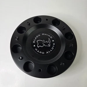 Black Rhino Wheels 1244S02+MB-429 1244C02 Single 8 Lug Matte Black Center Cap - Bild 1 von 10