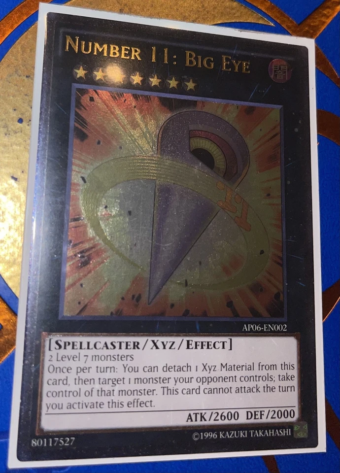Number 11: Big Eye AP06-EN002 ULTIMATE RARE NM - Image 1 of 1