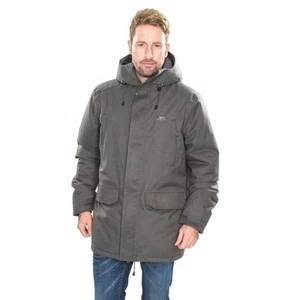 Trespass Mens Waterproof Jacket with Hood Taped Seams Glover - Picture 1 of 10