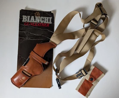 Плечевая кобура Bianchi #X-88 The Sting Revolver S&W, Colt, RUGER 2-3 дюйма 38/357 - Изображение 1 из 4