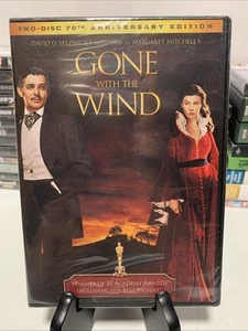 Gone with the Wind 2 Disc DVD | Brand New | 1939 Clark Gable 70th Anniversary - Picture 1 of 6