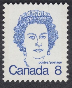 Canada - #593B 8c Queen Elizabeth II, Perf. 13x13.3 - MNH - Picture 1 of 1