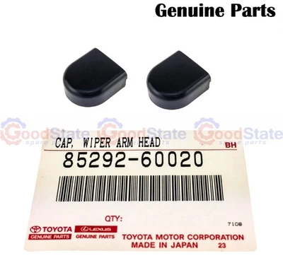 Genuine LandCruiser 80 Series Windscreen Wiper Arm End Cover Cap x2 - Image 1 of 4