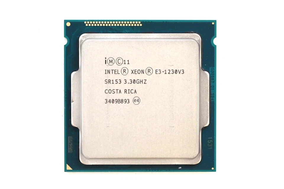Procesador Intel Xeon E3-1230 v3 3,30 GHz 4 núcleos 8 MB LGA 1150 Foto 1 de 1