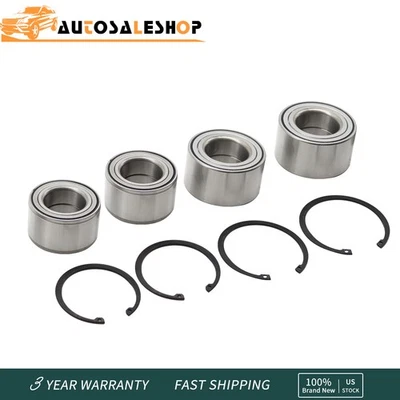 Front Rear Wheel Bearings Kit For Polaris Sportsman 400 450 500 570 600 700 800 - Image 1 of 4