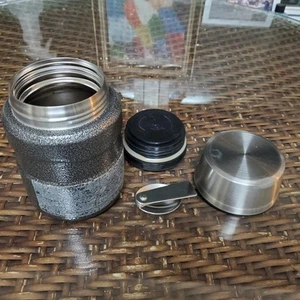 Thermos Barattolo Liquido Alimentare Acciaio Inox 16oz Caldo Freddo Zuppa Caffè con Cucchiaio e Coperchio - Foto 1 di 5