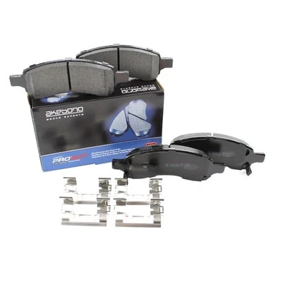 Pastillas de freno de disco delanteras ProAct Akebono para Buick Rainier GMC Canyon Saab 9-7x Foto 1 de 4