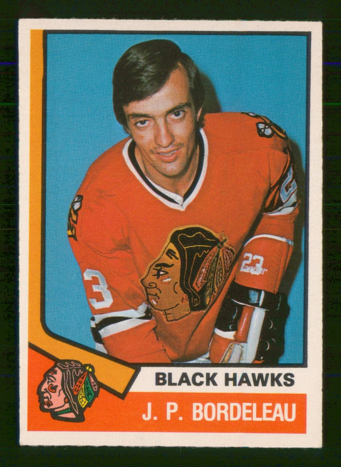 J.P. BORDELEAU 1974-75 O-PEE-CHEE 74-75 NO 309 VGEX+          5974