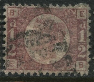 1870 1/2d Plate 19 lettered EB, VF used (41) - Picture 1 of 1