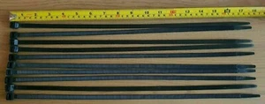 10 x 450mm x 8mm Extra Strong Long Cable Ties Heavy Duty Tie Wraps Straps - Picture 1 of 1