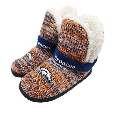 Denver Broncos Women's 2017 Peak Boot Slippers Cover