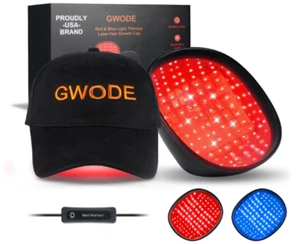 FDA Cleared Hair Growth Laser Cap 224 LED Diodes Hat Rejuvenation Device Therapy - Picture 1 of 6