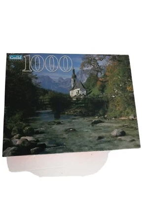 GUILD HASBRO 1000 PUZZLE RAMSAU BULVARIA GERMANY - Image 1 of 4