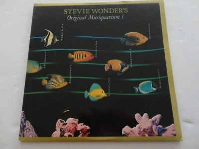STEVIE WONDER ~ ORIGINAL MUSIQUARIUM 1 ~ 1982 2x VINYL LP RECORD GATEFOLD NM/NM- Foto 1 de 4