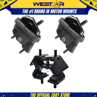 Fits 1993-1997 Chrysler/Dodge Intrepid 3.3L 3.5L Motor&Trans Mount Set - Image 1 of 3