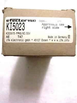IFM KI5023 Capacitive Sensor Threaded Type  10...55 DC PNP New ✦KD - Image 1 of 4