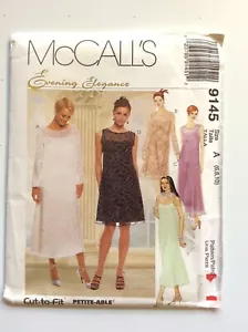 McCall's 9145 Misses' Kleid und Schlupfkleid....siehe Details Gr. A (6,8,10) - Bild 1 von 3