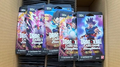 Dragon Ball Fusion World Ultra Limit Booster Pack Blister X1 Inglés Foto 1 de 2