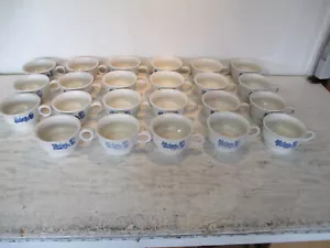 SET OF 4 Pfaltzgraff Yorktowne Blue Coffee Cups - READ THE DESCRIPTION! - Picture 1 of 9