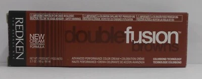 Color de cabello permanente profesional REDKEN Double Fusion DOUBLE BROWNS ~ 2,1 fl oz Foto 1 de 2