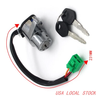 For Suzuki Ignition Key Switch VS750 Intruder 85-91 VS700 86-87 VS600 1995-1997 Foto 1 de 4