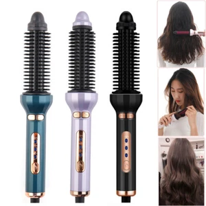 Automatic Rotating Tourmaline Ceramic 1.25 Inch Curling Iron Wand Hair Curler - Picture 1 of 52