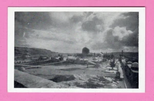 SOLOMON'S TEMPLE AND MOSQUE OF OMAR,JERUSALEM VINTAGE POSTCARD 1895 - Picture 1 of 2