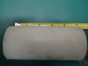 Natürliche Nylon Rundstange Kunststoff Engineering Bar 21⁄4"" Durchmesser 41⁄2"" lang - Bild 1 von 5