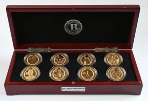 1917-2017 JFK 100th Anniversary Proof 8-Coin Collection (Bradford Exchange Mint) - Picture 1 of 5