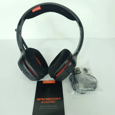 Plantronics GameCom 818 Stereo Gaming Headset PC Mac PS4 Never Used NO BOX NEW - Image 1 of 4