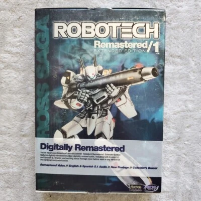 Robotech Remastered Extended Edition 2-Disc Collector's Set w/ Trading Cards - Image 1 of 3