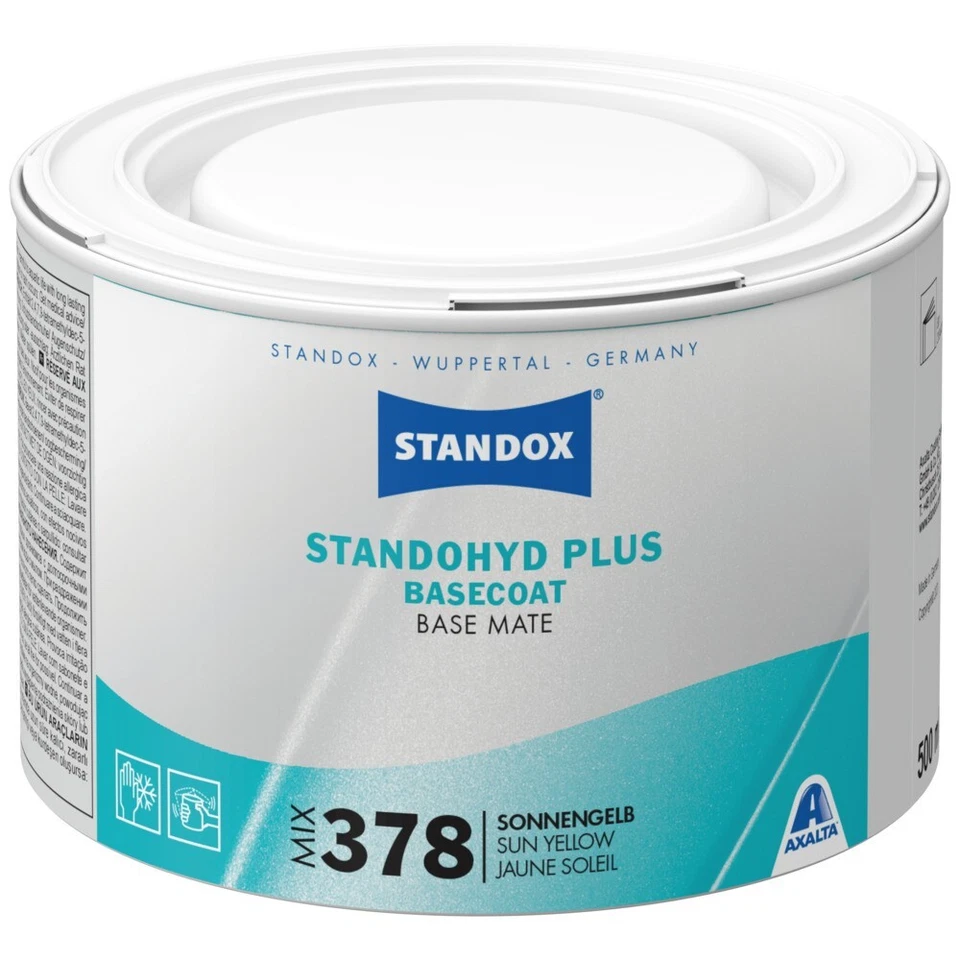 Standohyd Plus Basecoat Mix 378 Sonnengelb in 0,5 Liter - Bild 1 von 1