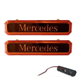 2x 12/24V LED LKW Anhänger LKW Mercedes Seitenmarkierungsblinkleuchte hinten - Bild 1 von 4