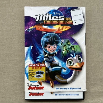 Miles From Tomorrowland: Let's Rocket (DVD 2015 + Slipcover) Disney Junior Pre-K - Image 1 of 4
