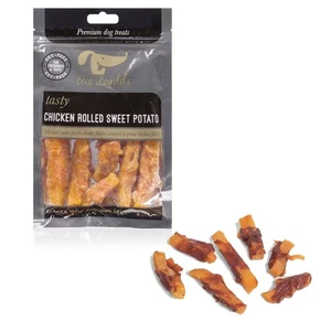 Petface The Dog Deli Premium Dog Treats - Chicken Rolled Sweet Potato 100g - Picture 1 of 5