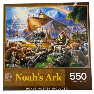 Arche Noah MasterPieces 550-teiliges Puzzle mit Bonusposter enthalten - Bild 1 von 5