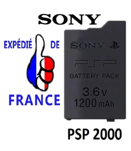 Batterie origine Sony PSP 2000 SLIM & LITE  2000 3000 2004 3004  - 1200 mah - Picture 1 of 1