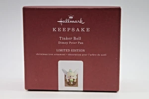 Hallmark 2018 LE Precious Moments Disney Tinker Bell Weihnachtsschmuck  - Bild 1 von 7