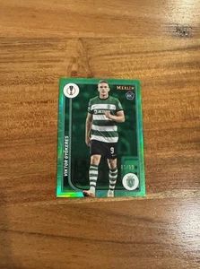 Viktor Gyokeres 2023-24 Topps Merlin Chrome UCL Green Refractor /99 Rookie NRMT+ - Picture 1 of 2