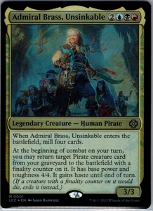 ADMIRAL BRASS, UNSINKABLE 0121 MAGIC: THE GATHERING, LOST CAVERNS OF IXALAN LCC - Picture 1 of 2
