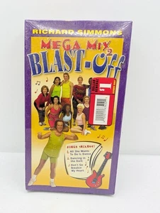 2001 Sealed VHS Richard Simmons Mega Mix 2 Blast-Off good times entertainment  - Picture 1 of 10