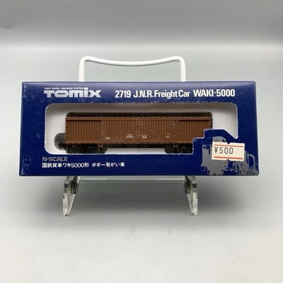Vintage Tomix 2719 N Scale Freight Car WAKI 5000 Bogie Car Tomy Japan RARE - Image 1 of 4