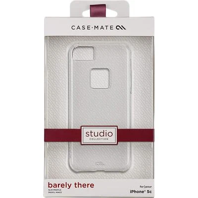 GENUINE CaseMate iPhone 5C Barely There Case Cover - Clear | CM029127 - Image 1 of 4