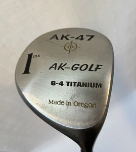 Golf Driver AK-GOLF AK-47 10.5* RH 6-4 Titanium 35.5” Graphite Made in Oregon - Picture 1 of 10