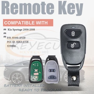 Llave automática para Kia Sportage 2005 2006 2007 2008 mando a distancia 433 MHz SEKS-07TX - Imagen 1 de 5