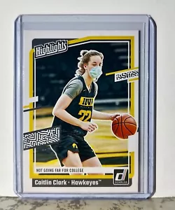 2024 Caitlin Clark Panini Donruss #H5 Highlights Basketball Card Iowa Hawkeyes - Picture 1 of 2