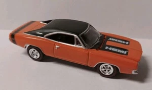 Johnny Lightning Custom 1969 Dodge Charger Pro Street Drag Maßstab 1:64 Motorhaube geöffnet - Bild 1 von 12