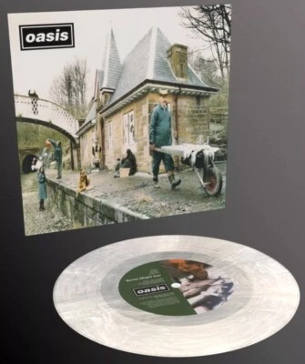 OASIS 7" Some Might Say CLEAR VINYL Numbered Limited Edition SEALED IN STOCK NOW - Image 1 of 4